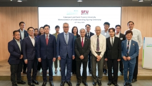 Cyberport and SFU formally establish a cooperative framework focused on advancing artificial intelligence, blockchain, Web 3.0, and emerging technologies. 